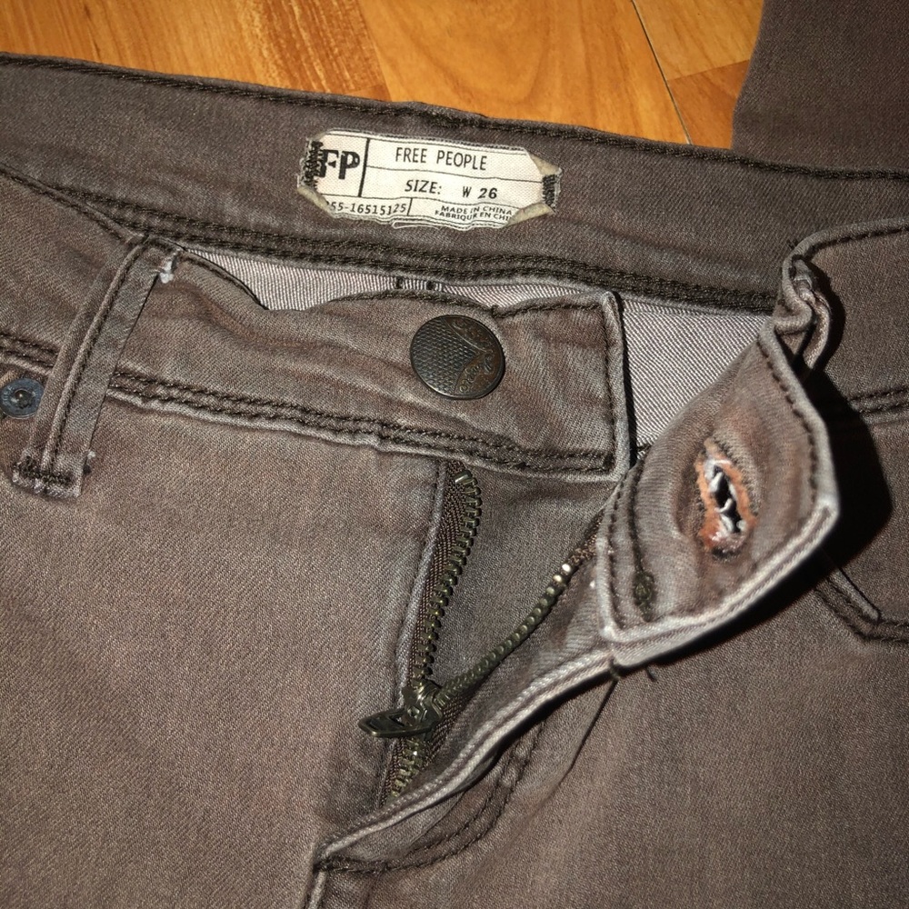 women’s free people skinny jeans